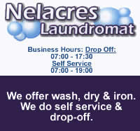Nelacres Laundromat, Nelspruit, Mbombela Laundry services 