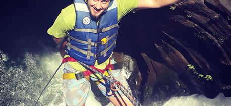 abseiling at Kestell Adventures in Mpumalanga