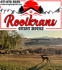 Rooikrans Guest House contractors accommodation